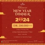 Chinese New Year Dinner di Hotel Santika Kelapa Gading