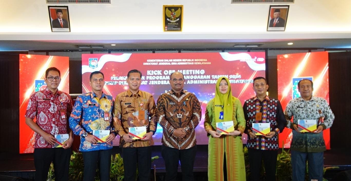 Ditjen Bina Adwil Kemendagri Gelar Kick Off Meeting TA 2024 