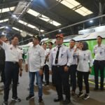 Awal Tahun 2024, Menhub Tinjau Tiga Stasiun Kereta Api Jalur Selatan Jawa