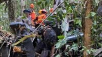 Helikopter Bell 429 PK-WSW Jatuh di Hutan Halmahera Tengah, Tiga Penumpang Ditemukan Meninggal