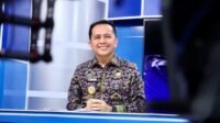 HUT TVRI Sumsel ke-50, Pj Gubernur Agus Fatoni jadi Pembawa Berita