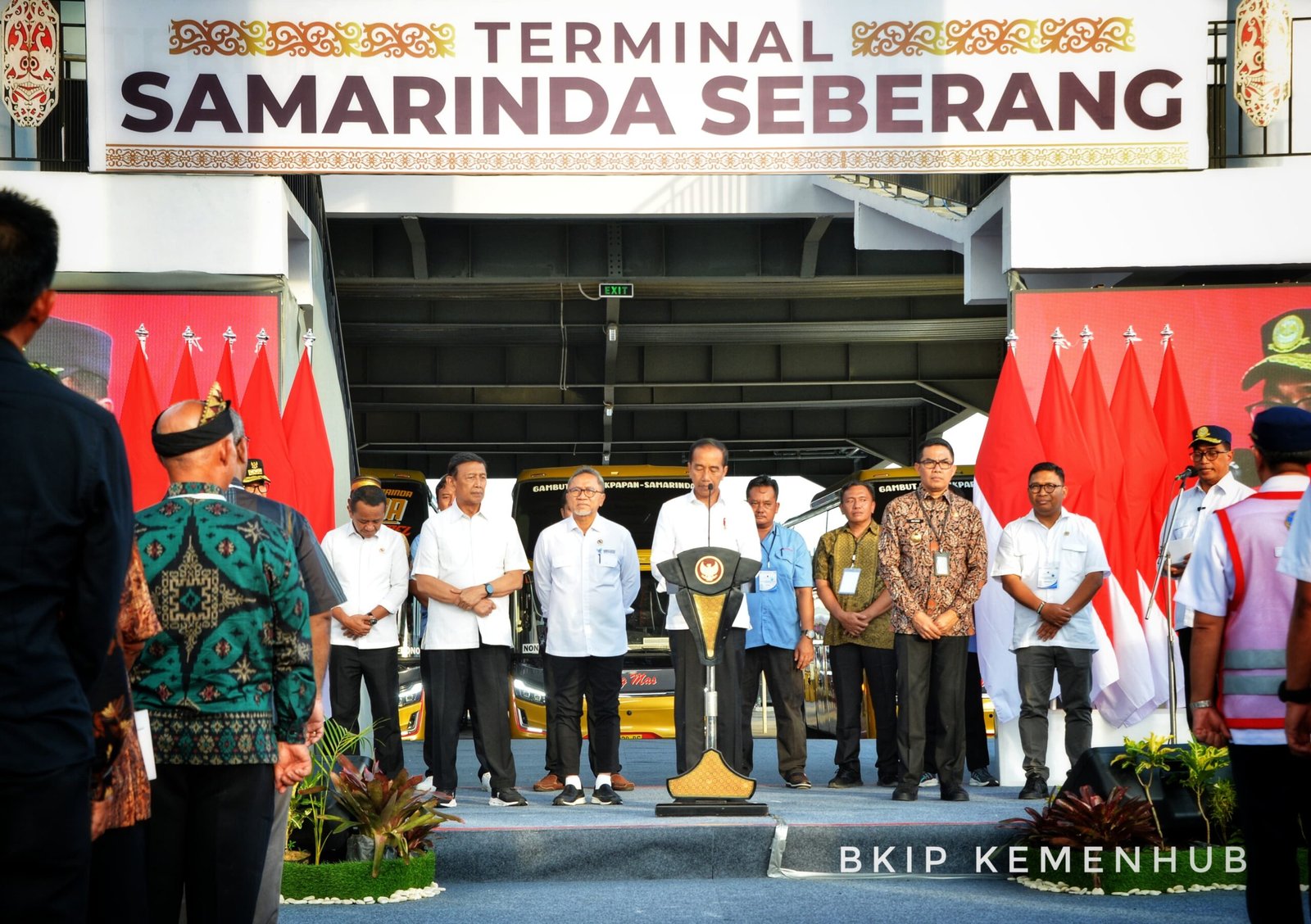 Dorong Penggunaan Transportasi Massal, Presiden Jokowi Resmikan Terminal Samarinda Seberang