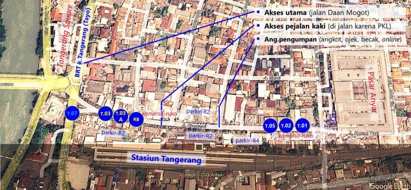 Tata Ulang Stasiun Tangerang, BPTJ Siapkan Fasilitas Integrasi Tahun Depan