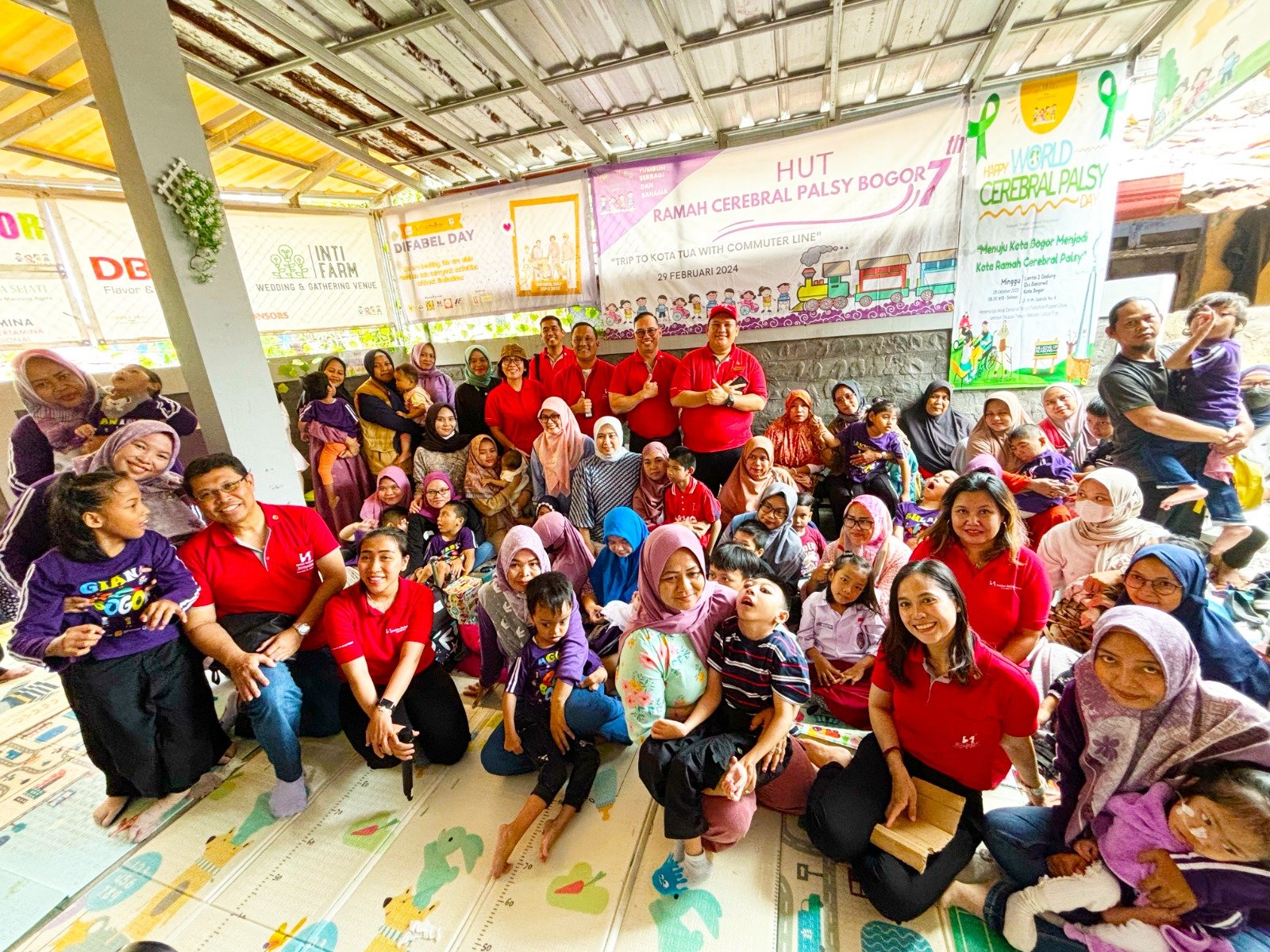 Swiss-Belhotel International Indonesia Bekerja Sama dengan Rumah Sakit Azra Bogor Kunjungi Yayasan Ramah Cerebral Palsy 