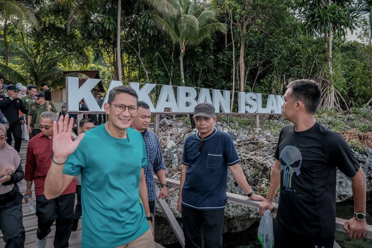 Menparekraf: Keberlanjutan Habitat Ubur-Ubur di Pulau Kakaban Harus Jadi Prioritas