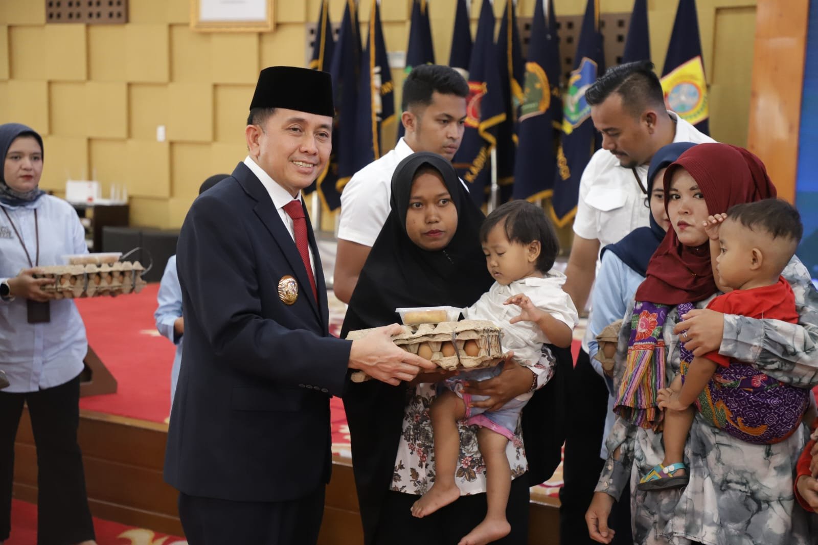 Percepat Penanganan Stunting, Pj Gubernur Agus Fatoni Launching Gerakan Serentak Penanganan Stunting se-Sumut 