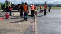 Bandara DEO Alami Kerusakan Runway, Operasional Sempat Ditunda, dan Langkah Perbaikan Telah Dilakukan