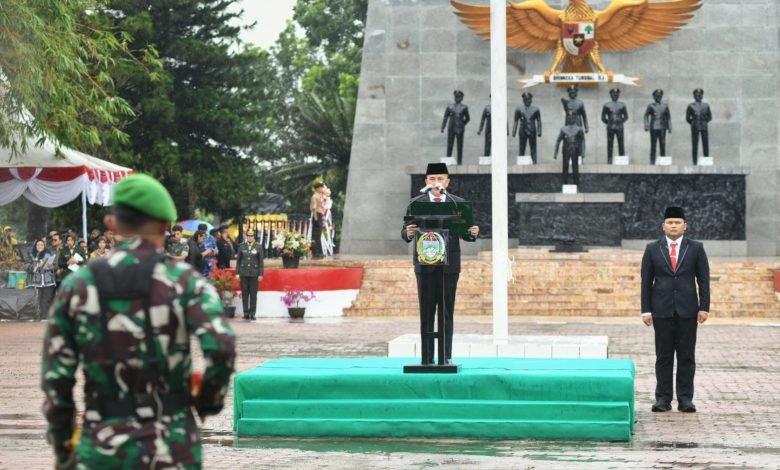 Pimpin Upacara Hari Kesaktian Pancasila, PJ Gubernur Sumut Ajak Masyarakat Refleksikan Nilai-Nilai Pancasila