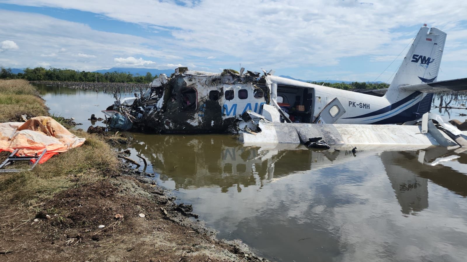 Pesawat Perintis SAM Air Jatuh di Dekat Bandara Pohuwato, 4 Orang Penumpang Tewas