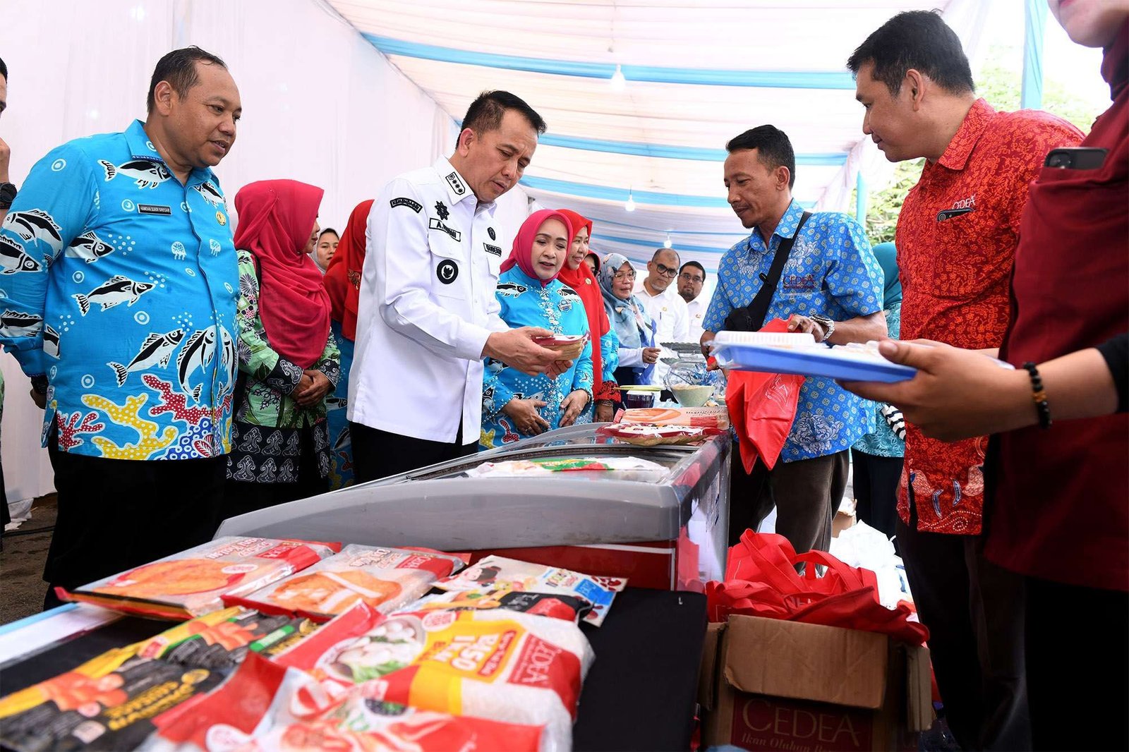 Tingkatkan Konsumsi Makan Ikan, Pj Gubernur Sumut Fatoni Dorong Gemarikan Hingga ke Desa-desa