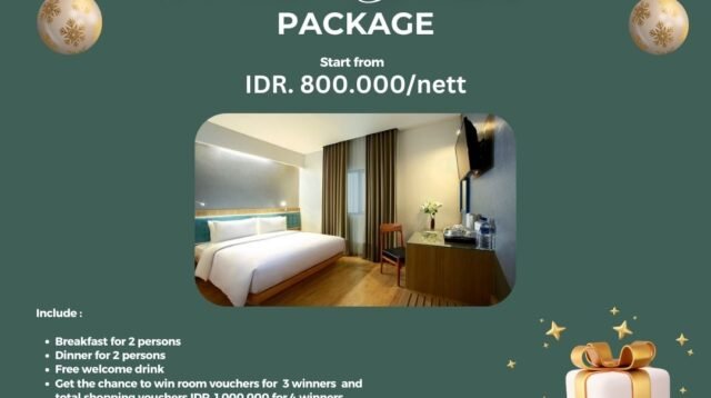 Yuk, Rayakan Tahun Baru 2025 di Hotel Santika Kelapa Gading Dengan Promo New Year Package!