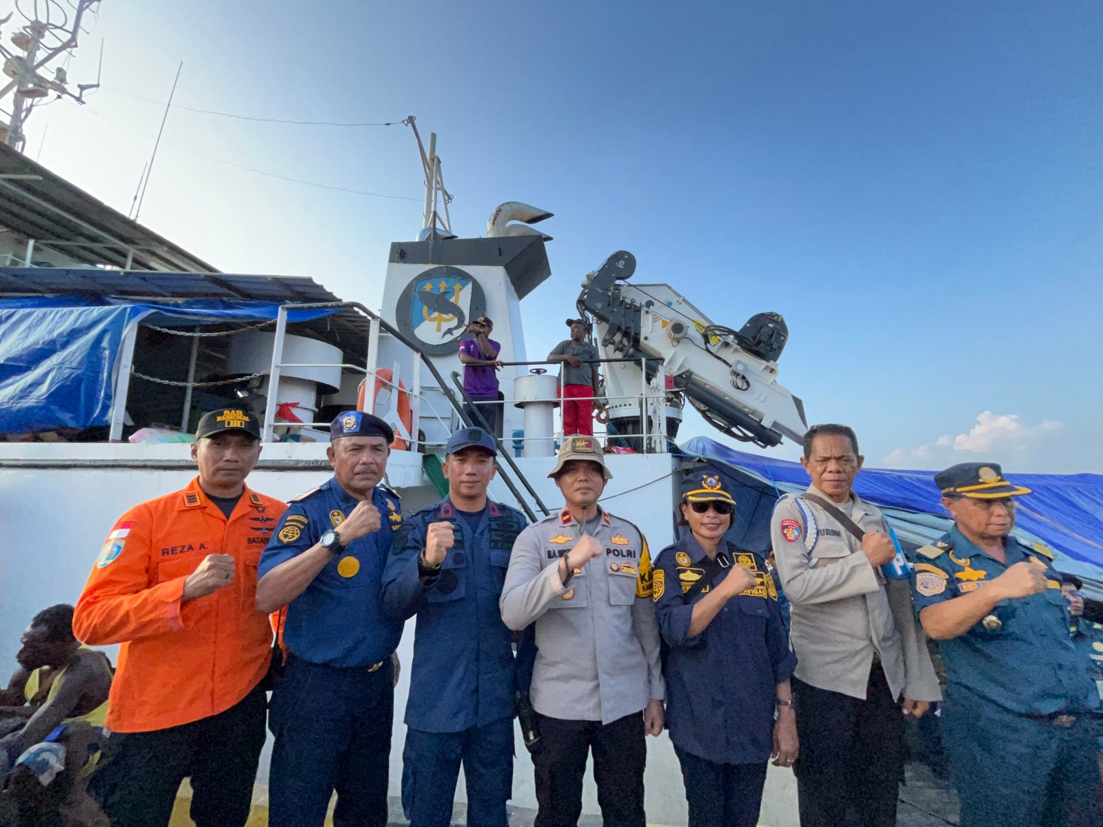 Mudik Gratis di Pelabuhan Merauke, KN. Merpati Angkut 250 Penumpang 