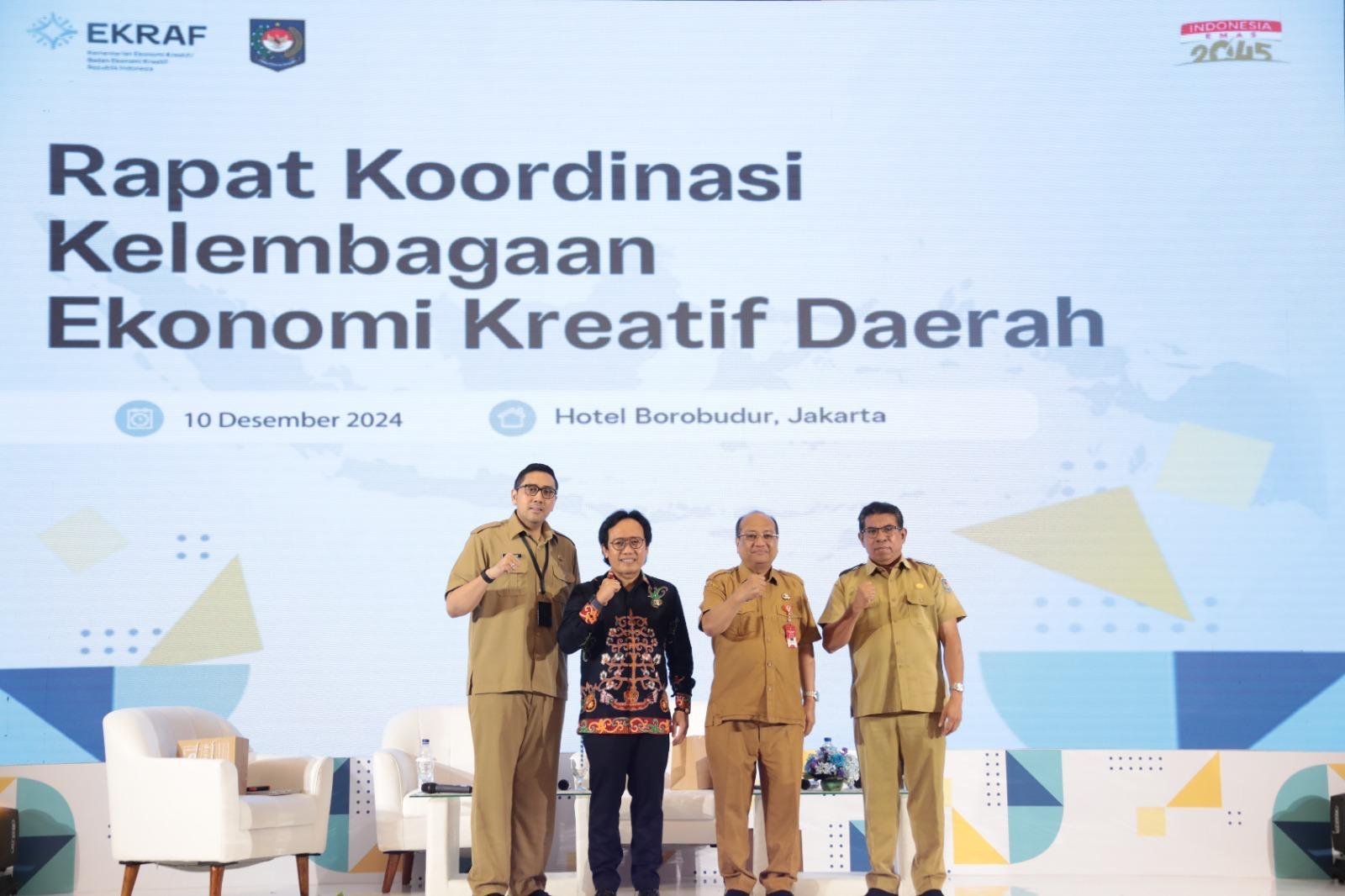 Kemendagri Jalin Kolaborasi dengan Kemenkraf, Dorong Penerapan Ekonomi Kreatif di Daerah Wujudkan Asta Cita Presiden