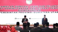 Pj Gubernur Sumut Agus Fatoni Lantik Pejabat Pemprov Sumut Ikuti Aturan dan Prosedur Untuk Percepat Program Pemerintah