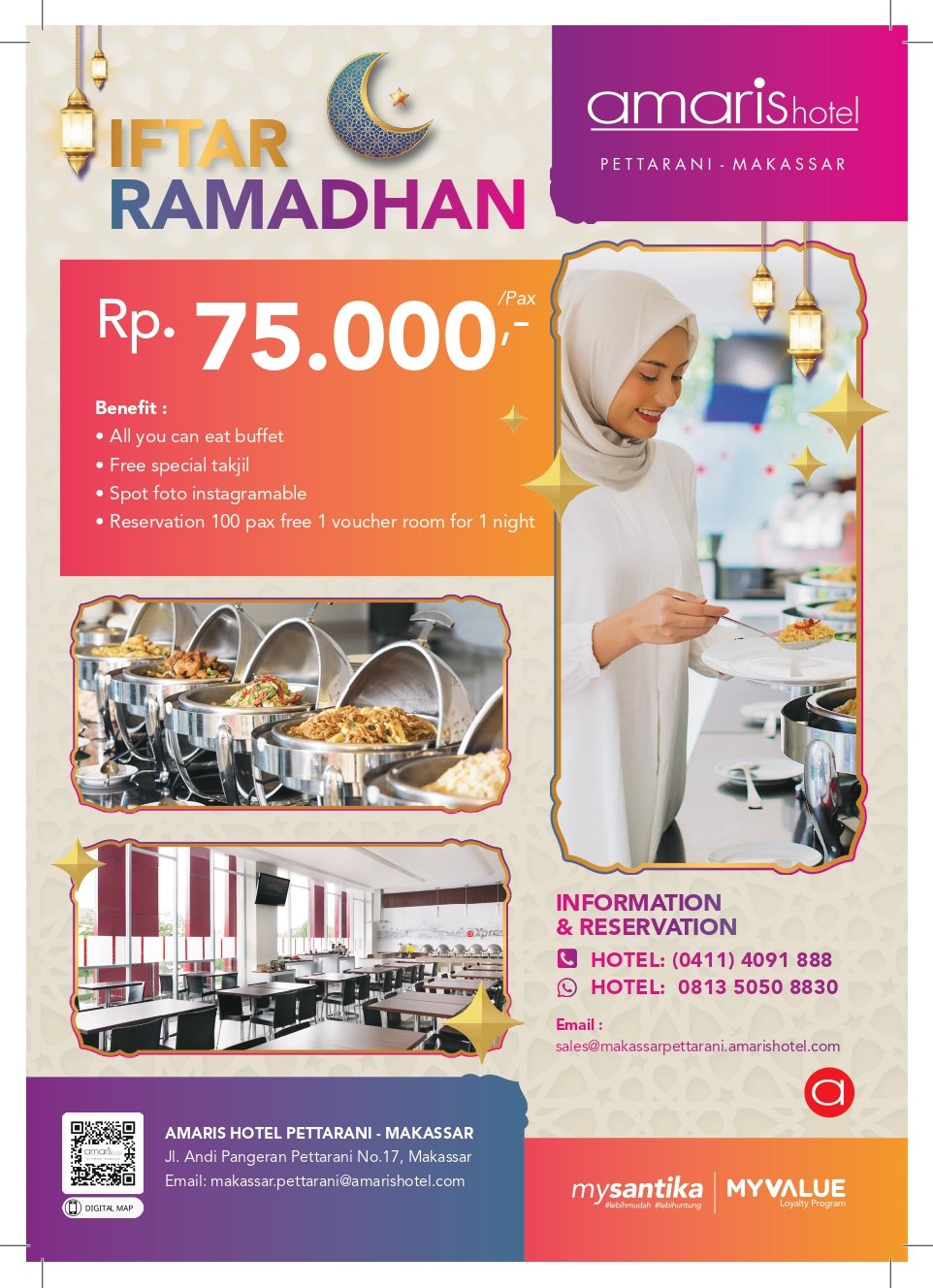 Sambut Ramadan, Amaris Hotel Pettarani Makassar Hadirkan Promo Paket Buka Puasa Spesial