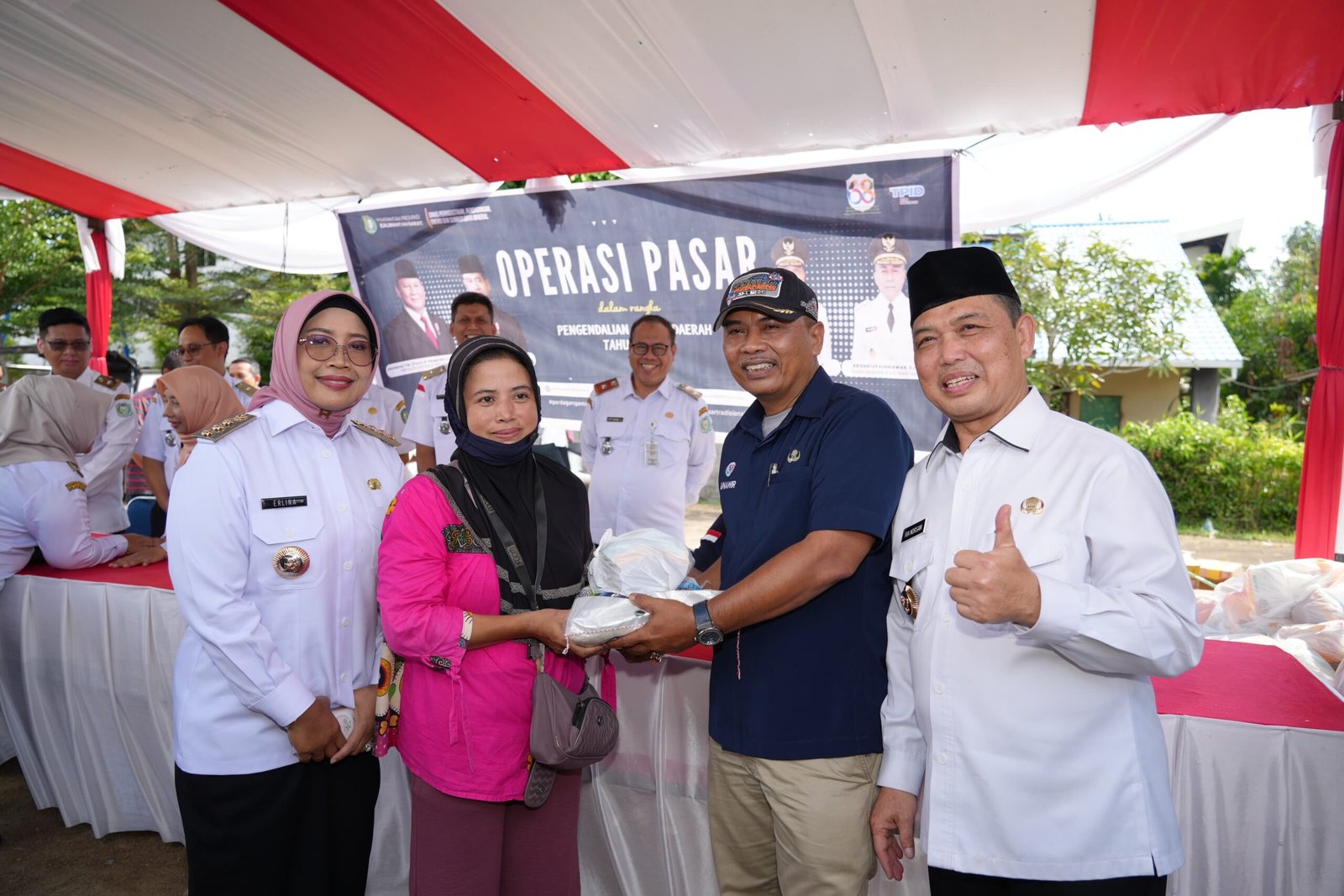 Operasi Pasar Mempawah, Gubernur Kalbar Sebut Sebagai Upaya Pengendalian Inflasi Daerah