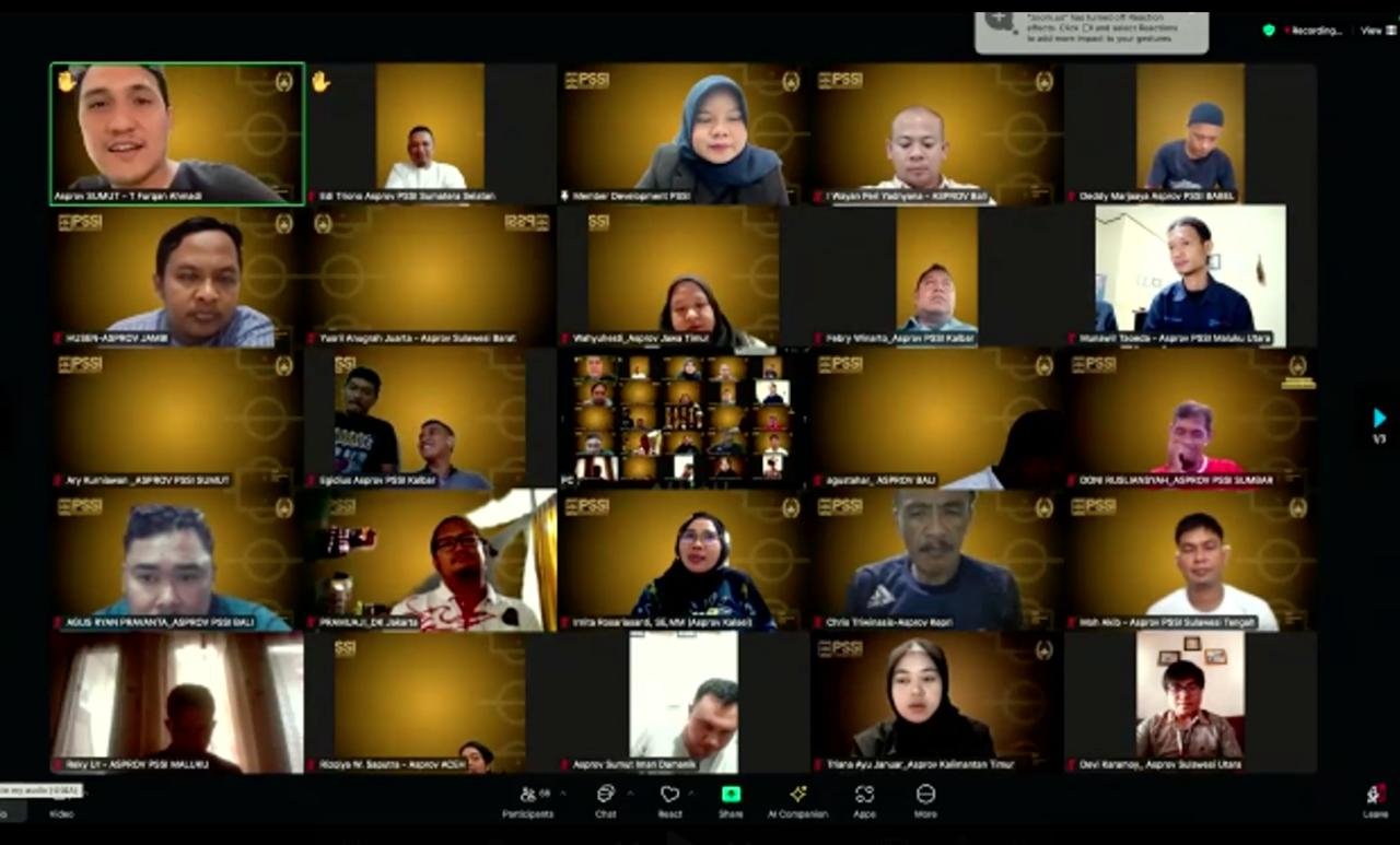 PSSI Classroom: Perkuat Pengembangan Sepak Bola Indonesia