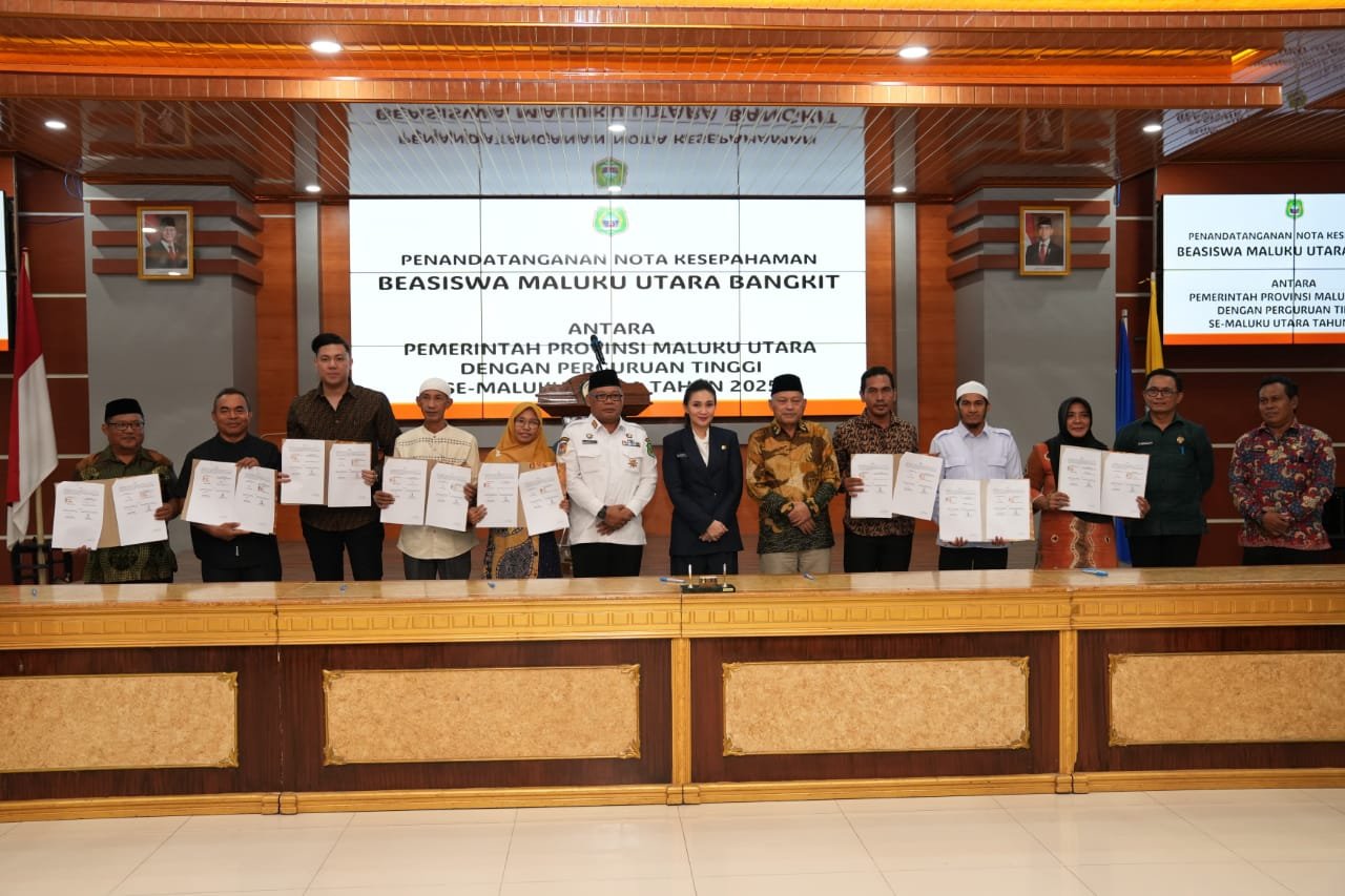 Pemprov Malut Gelontorkan Dana Beasiswa Rp3 Miliar