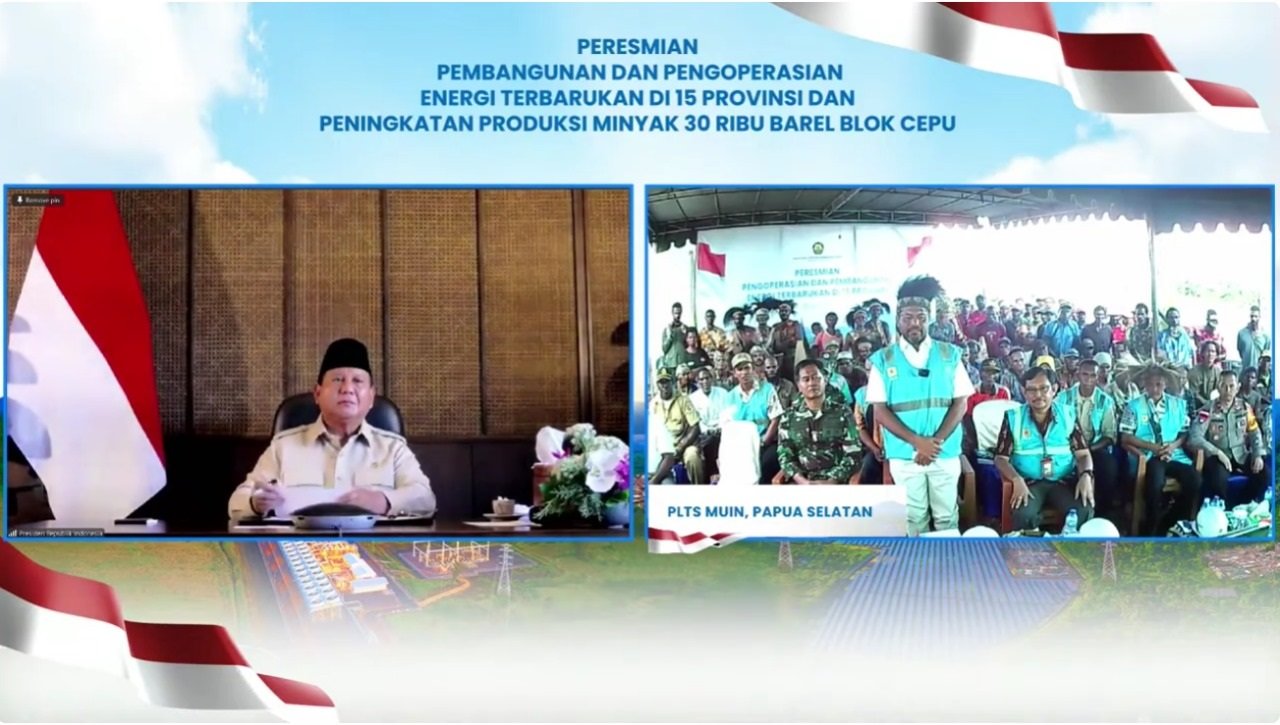Diresmikan Presiden Prabowo, Ratusan Warga di Kabupaten Mappi Kini Nikmati Layanan Listrik Bersih PLN