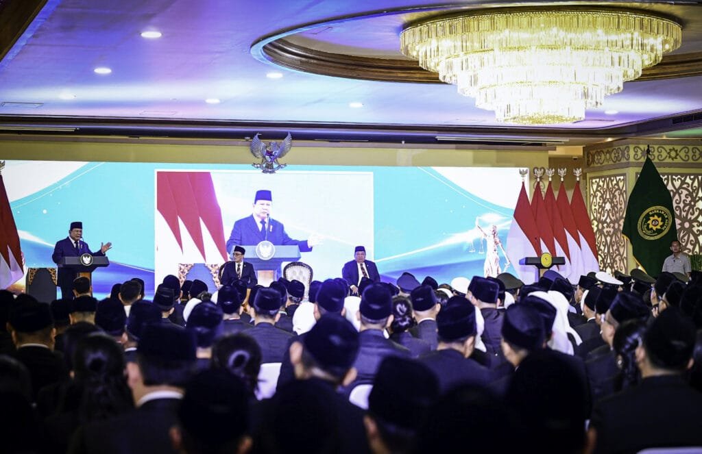Prabowo Subianto Umumkan Kenaikan Gaji Hakim Sebesar 280 Persen