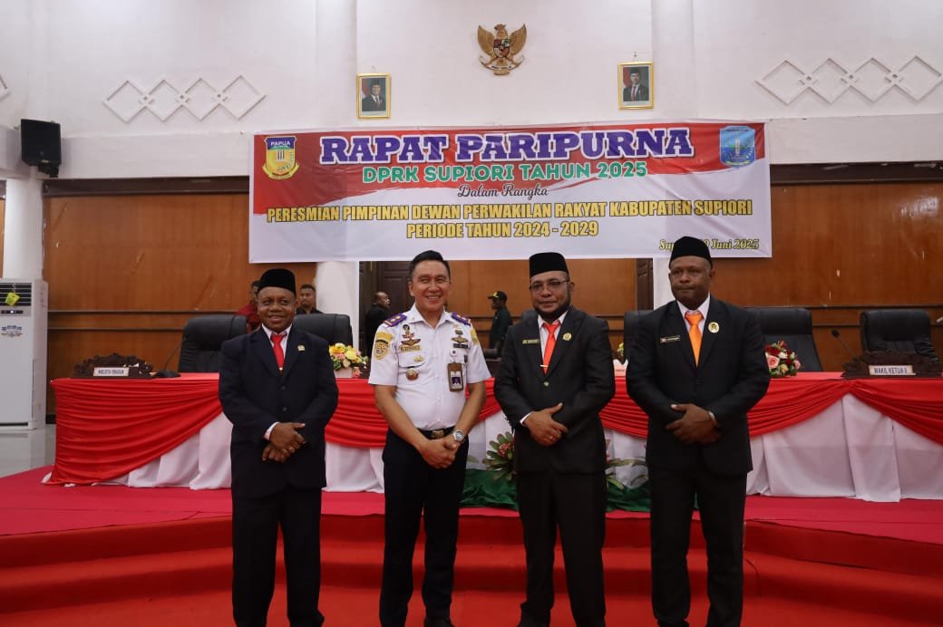 Wujudkan Program Pengembangan Layanan Angkutan Laut Kapal Penumpang PSO di Kawasan Timur Indonesia dan Pasifik, UPP Kelas III Korido Bersinergi Dengan Pemda dan Forkopimda Kabupaten Supiori