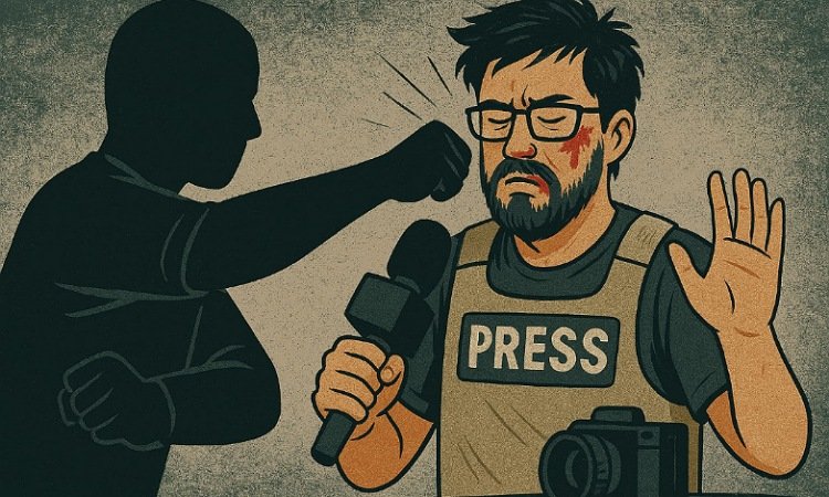 Jurnalis Tangerang Jadi Korban Kekerasan Oknum Komando Maryono