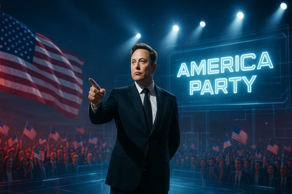 Pecah Kongsi dengan Trump, Elon Musk Bentuk Partai Politik Baru: America Party