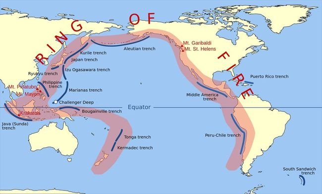 Mengenal Pacific Ring of Fire: Zona Paling Rawan Gempa dan Gunung Api di Dunia