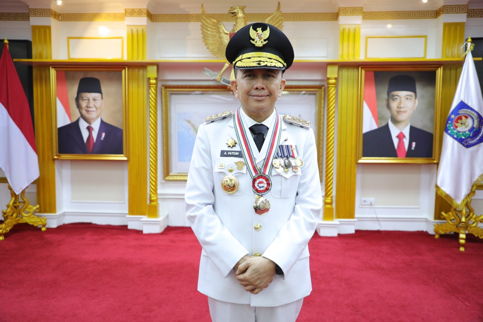 Putra Way Kanan Lampung Agus Fatoni Dilantik Jadi Pj Gubernur Papua