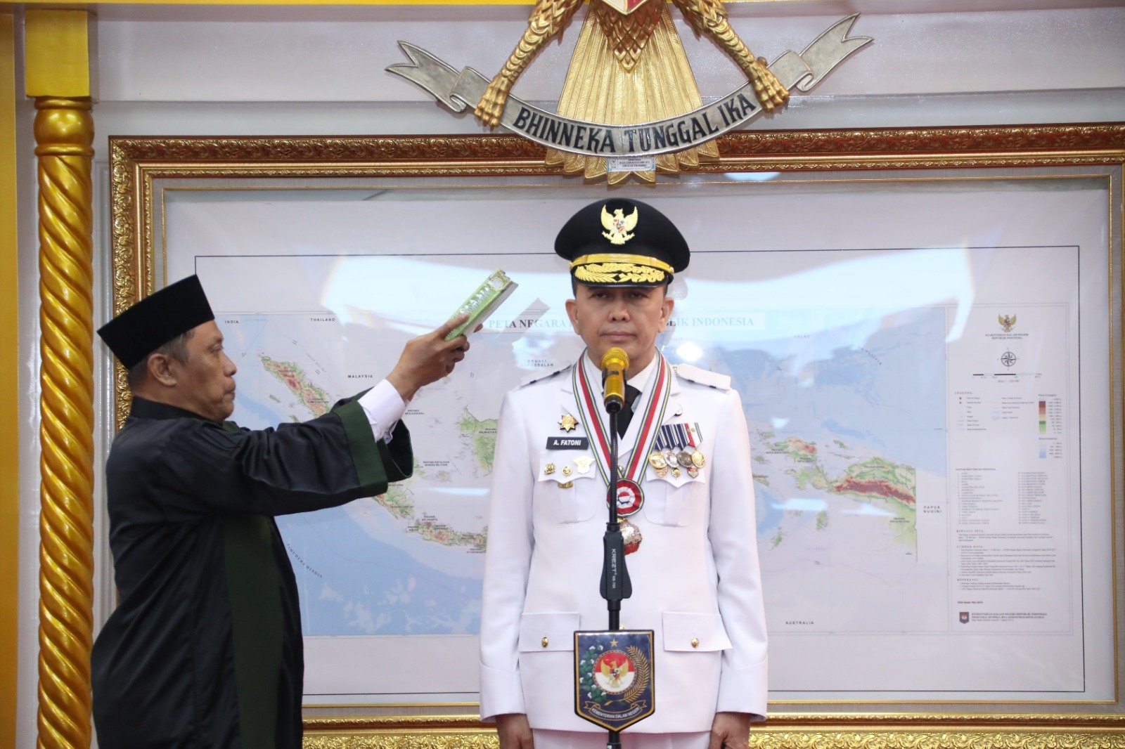 Belum Genap Tiga Jam Dilantik, Pj Gubernur Papua Agus Fatoni Tancap Gas Kumpulkan Kepala OPD