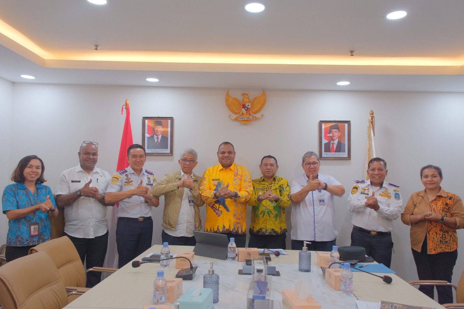 Audiensi Dengan Kemenhub, Pemkab Supiori Usulkan Deviasi Kapal Penumpang PSO Hingga Multimoda