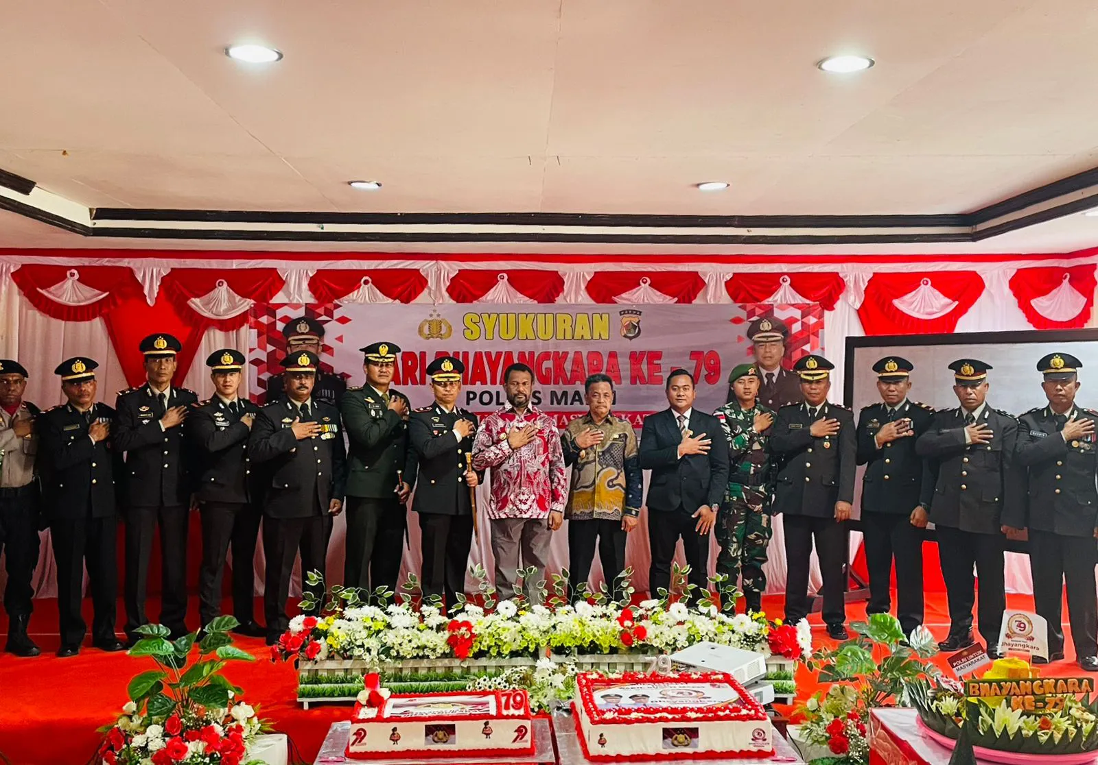 HUT Bhayangkara ke-79, Bupati Mappi Apresiasi Polri yang Tak Kenal Lelah Jaga Keamanan Warga