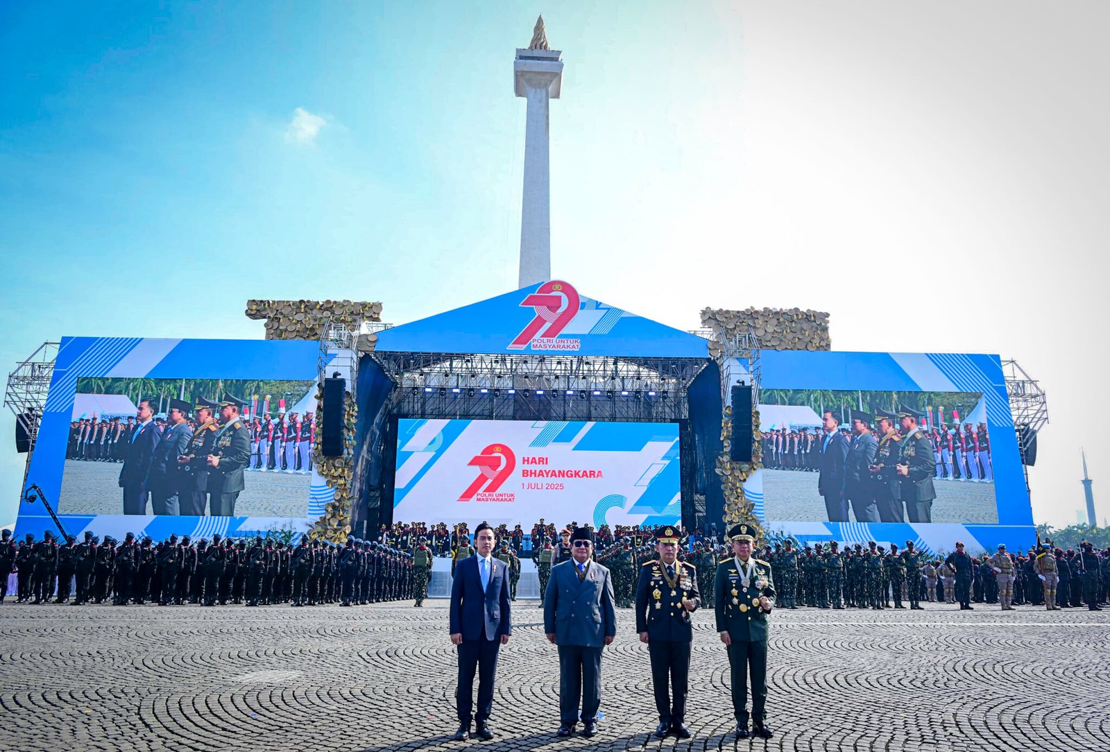 Presiden Prabowo: Polri Harus Tetap Tangguh, Bersih, dan Berpihak kepada Rakyat
