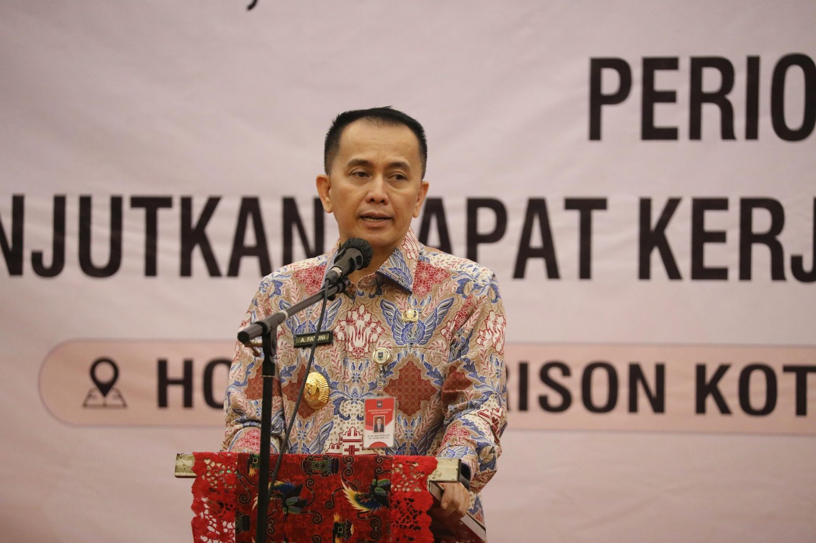 Pj Gubernur Fatoni Tegaskan Komitmen Transparansi dan Akuntabilitas APBD Papua 2024