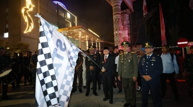 Rangkaian HUT RI ke-80 di Papua Dimulai dengan Upacara Taptu dan Pawai Obor