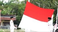 HUT ke-80 RI di Kabupaten Mappi, Upacara Upacara Detik-Detik Proklamasi Berlangsung Khidmat di Lapangan Krida Kepi