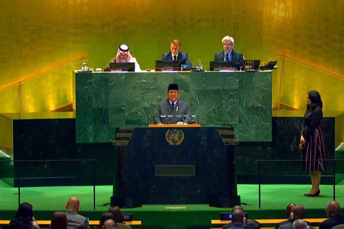Di KTT PBB, Prabowo Tegaskan Indonesia Siap Akui Israel Jika Palestina Diakui