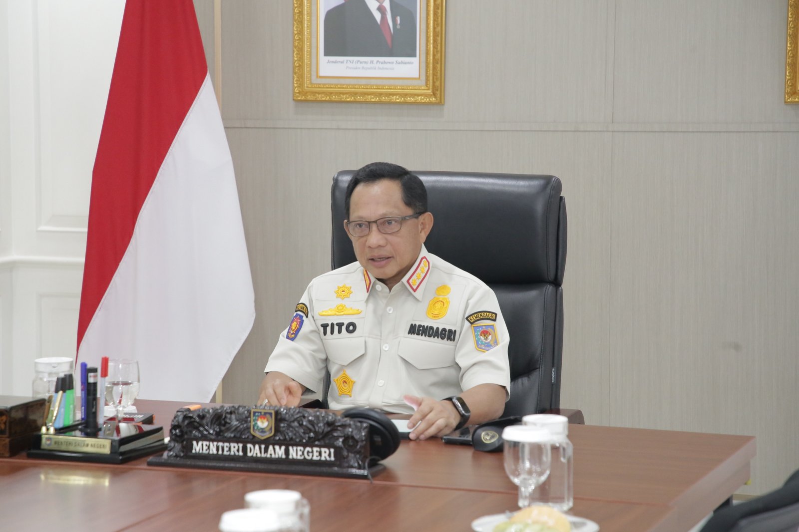 Mendagri Minta Satpol PP Perkuat Empati, Tertibkan Perda Tanpa Kekerasan