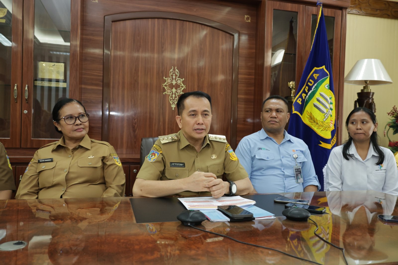 Aksi 300 Mahasiswa di DPR Papua Berjalan Tertib, Pj Gubernur Fatoni: Cermin Demokrasi Dewasa