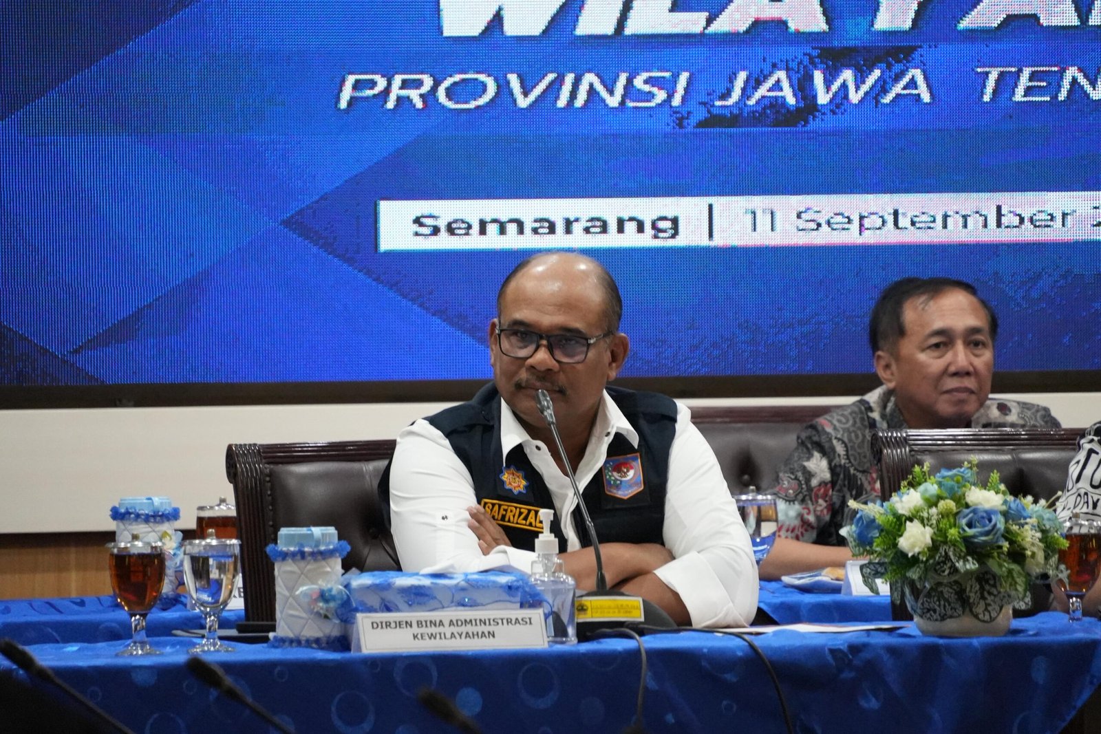 Kawal Arahan Mendagri, Dirjen Bina Adwil Safrizal ZA Pantau Kondusifitas Jawa Tengah 