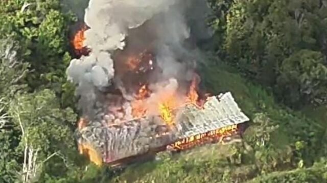 KKK Bakar Bangunan SMP Negeri Kiwirok, TNI-Polri Bergerak Cepat
