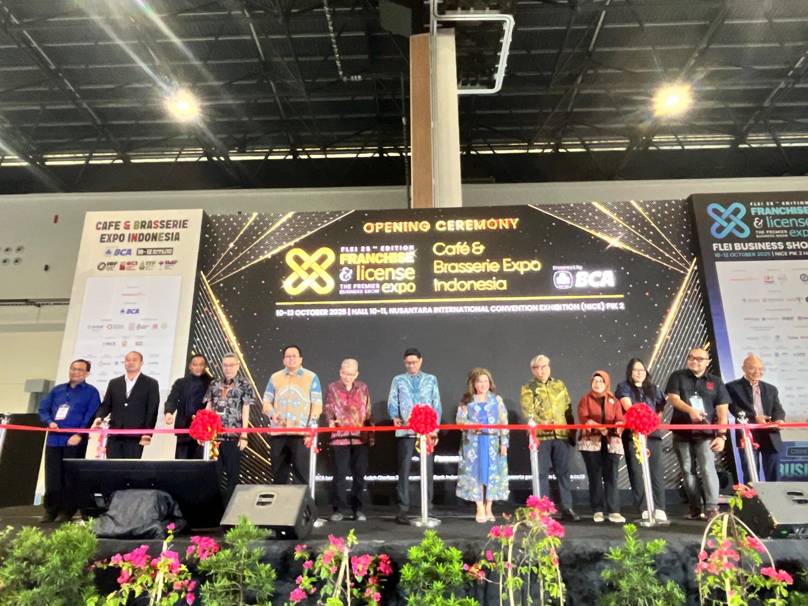 Café Brasserie Expo Indonesia 2025 di PIK 2 Resmi Dibuka, Hadirkan 250 Brand dan 150 Peluang Bisnis Waralaba
