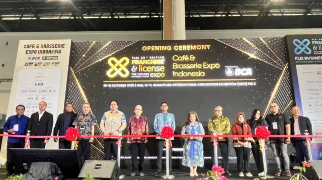 Café Brasserie Expo Indonesia 2025 di PIK 2 Resmi Dibuka, Hadirkan 250 Brand dan 150 Peluang Bisnis Waralaba