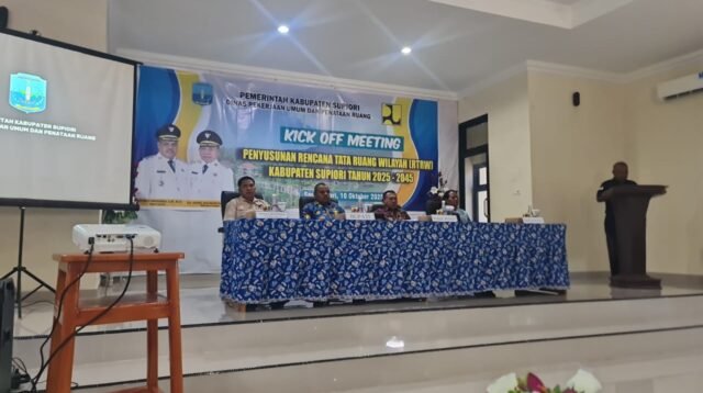 RTRW Supiori 2025–2040: Pelabuhan Korido Jadi Simpul Strategis Konektivitas Logistik Kawasan Timur Indonesia