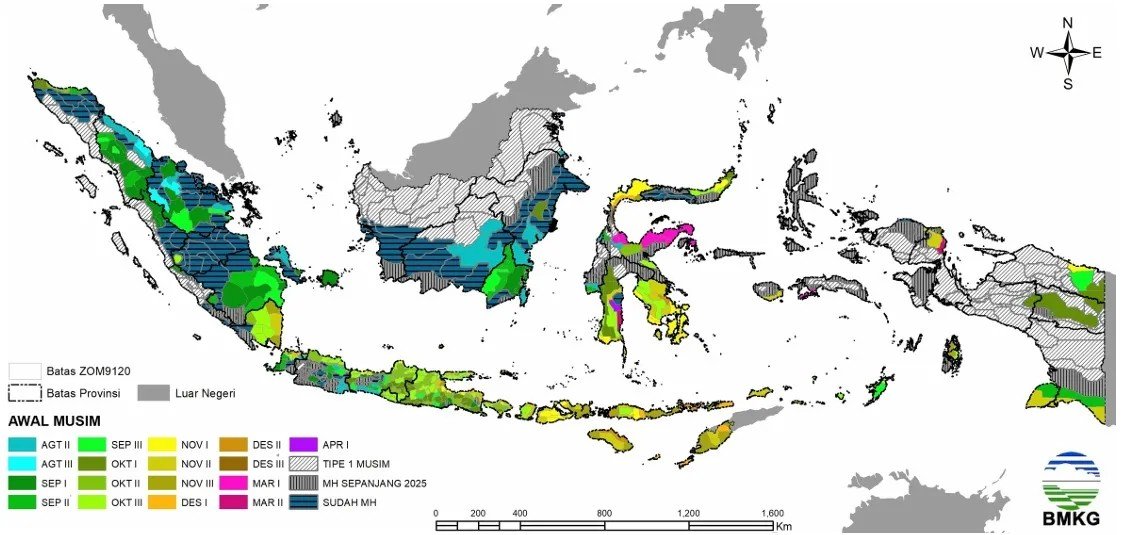BMKG Peringatkan La Nina Segera Tiba: Musim Hujan Datang Lebih Awal dan Berlangsung Lebih Lama!
