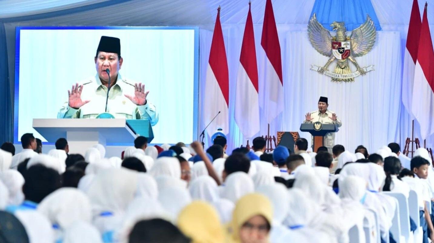 Prabowo: 44 Juta Orang Sudah Terima Makan Bergizi Gratis, Pengawasan Lapangan Diperketat