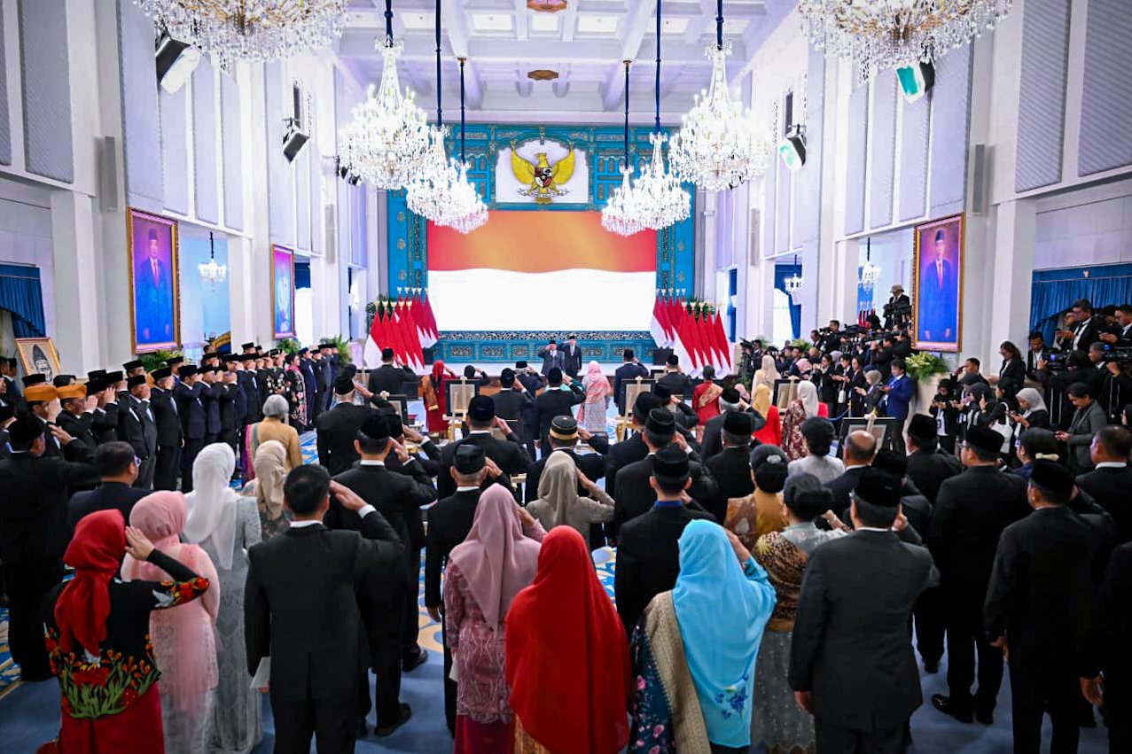 Presiden Prabowo Anugerahkan Gelar Pahlawan Nasional kepada 10 Tokoh di Istana Negara