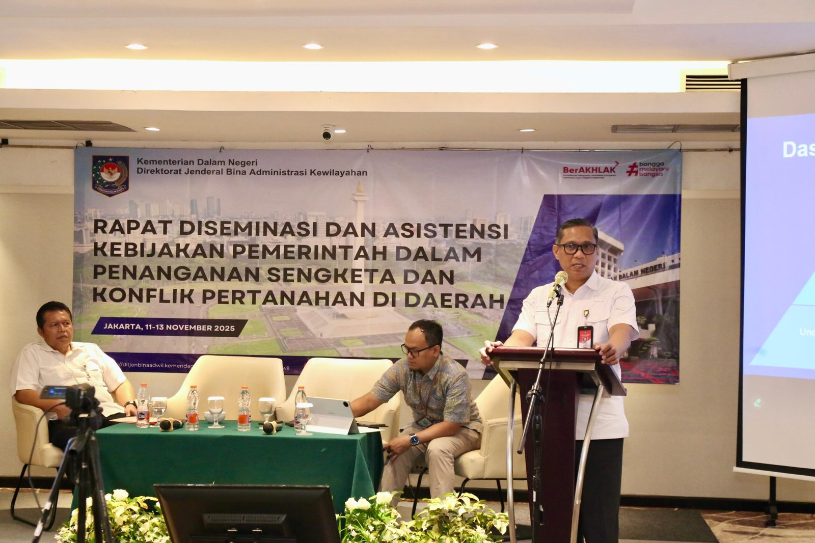 Ditjen Bina Adwil Kemendagri Fasilitasi Penyelesaian Konflik Pertanahan Daerah