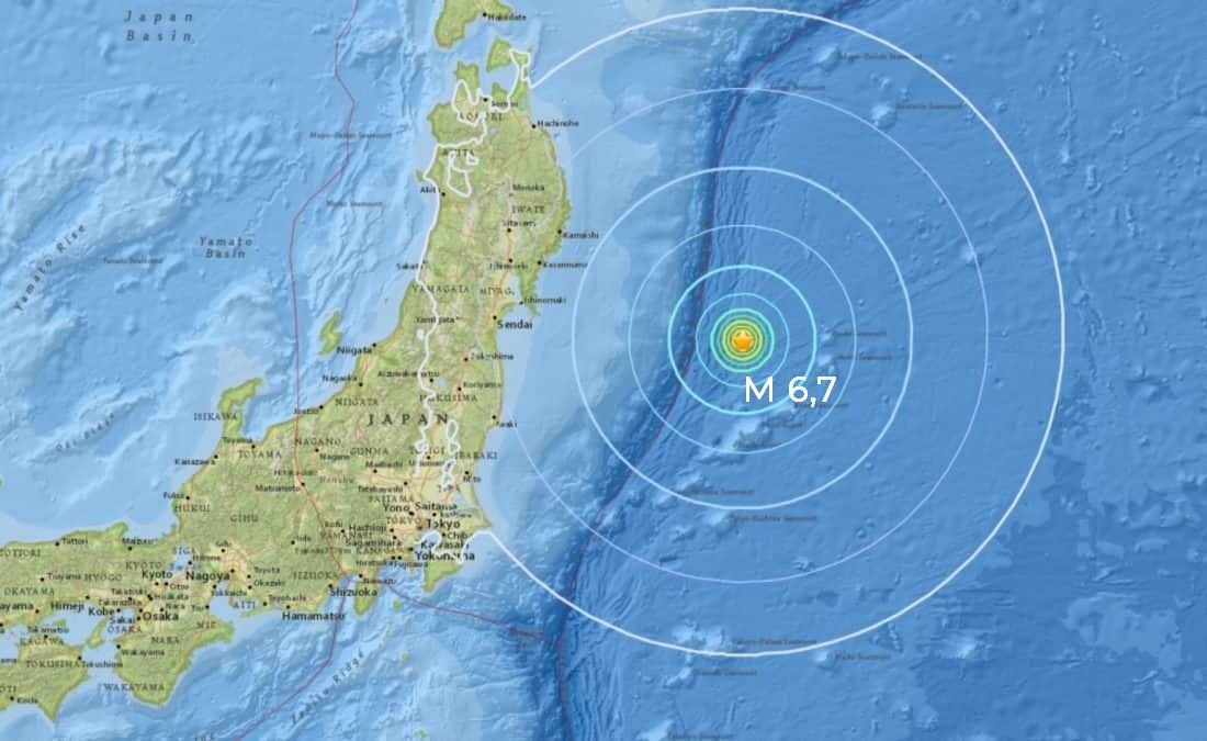 Gempa Magnitudo 6,7 Guncang Jepang, Warga Iwate Diimbau Waspada Tsunami