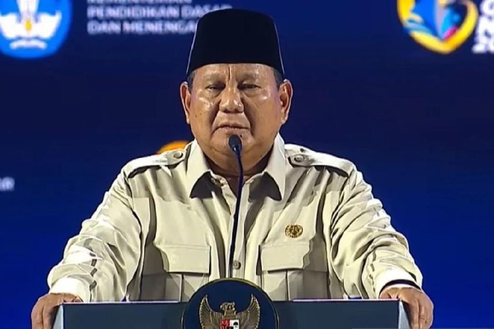 Prabowo Tantang Purbaya Alokasikan Anggaran untuk Perbaikan 60 Ribu Sekolah Tahun Depan
